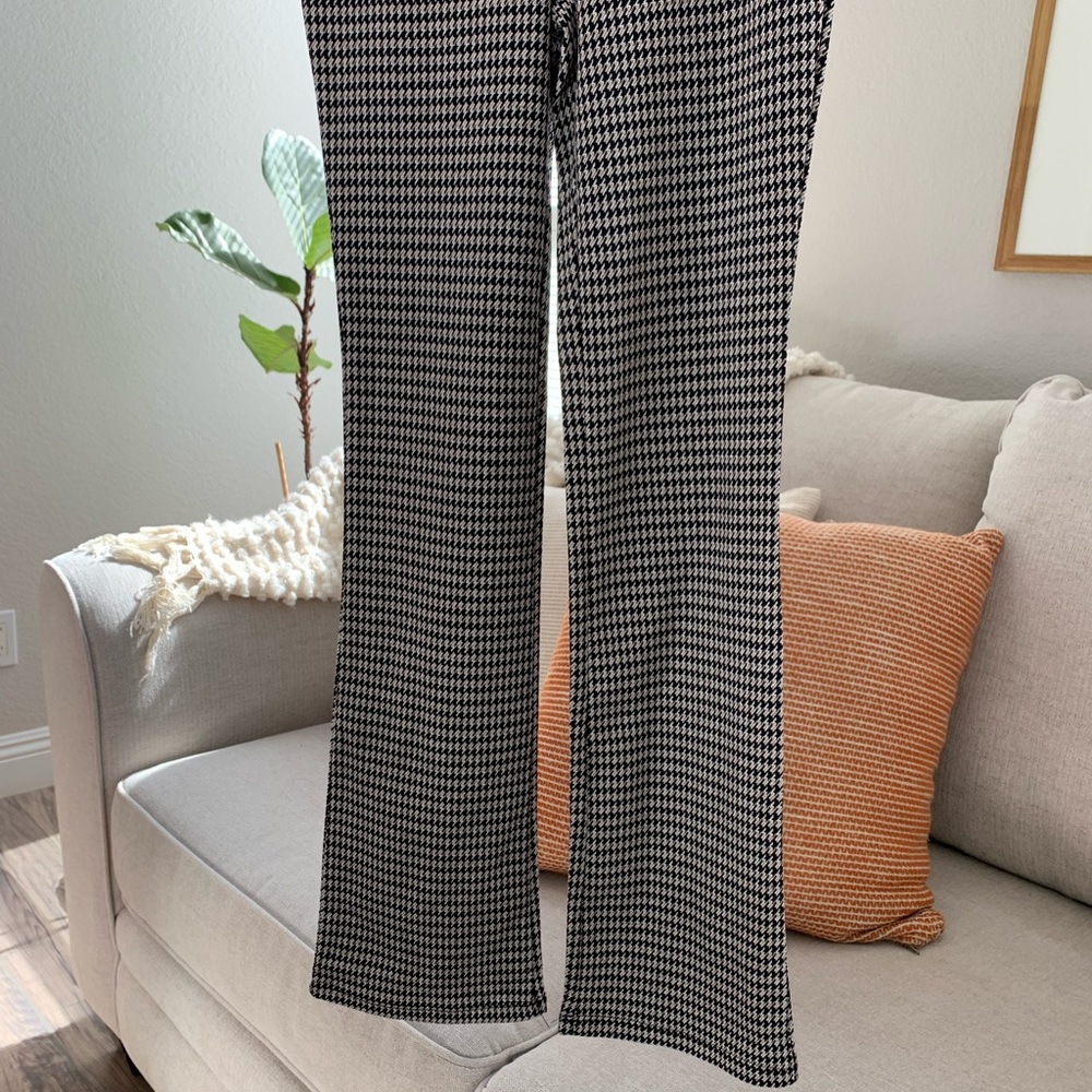 Full Tilt Tilly’s Girl Plaid Flared Pants L
